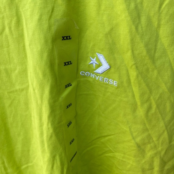 Converse Bright Lime T-Shirt I Size: XXL - Picture 7 of 7